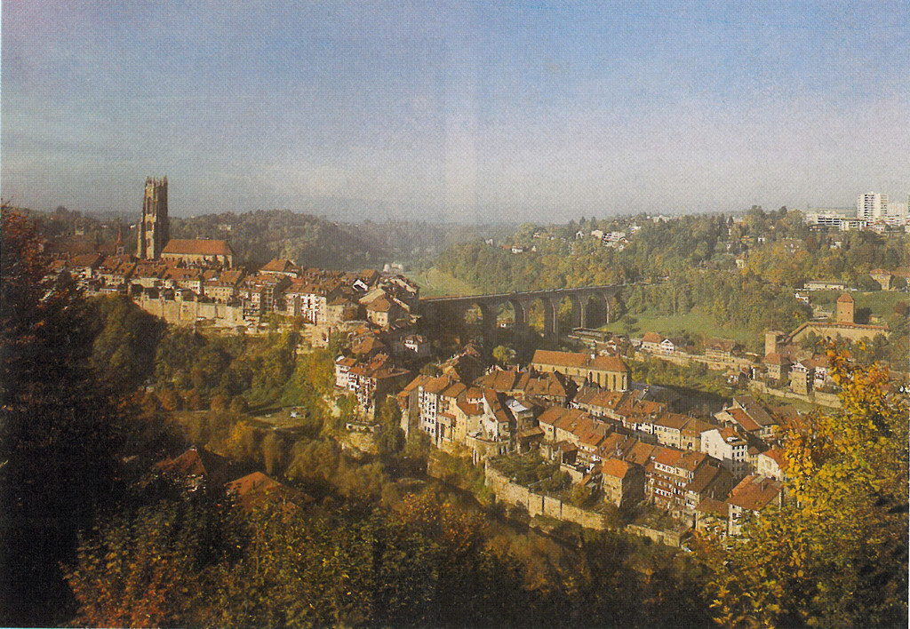 The town of Fribourg