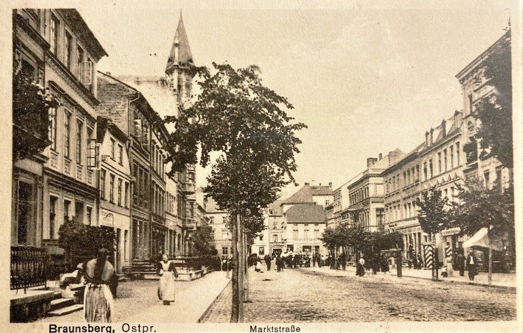 Braunsberg. Marktstraße (Braniewo)