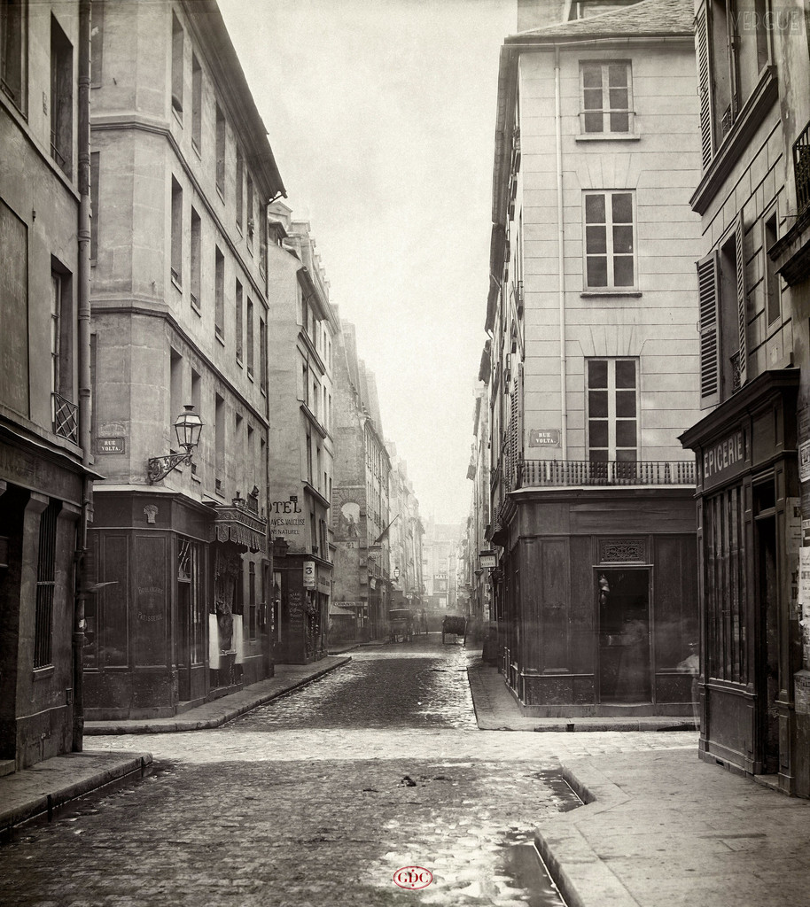 Rue du Vertbois, vers la rue Saint Martin