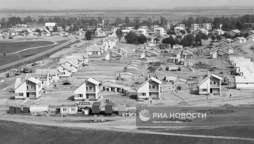 Новая вёска (Кірава), пабудаваная для жыхароў, эвакуіраваных з Чарнобыльскага рэгіёну