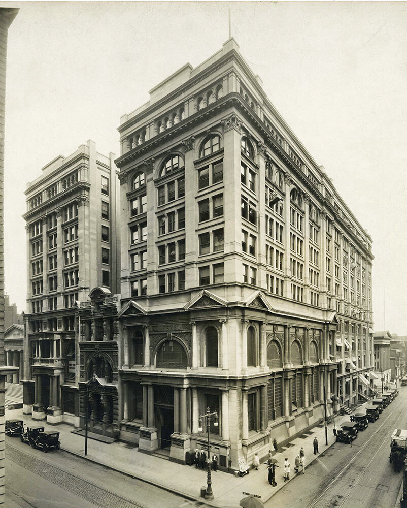 Drexel Building, 5th and Chestnut Streets, Southeast corner