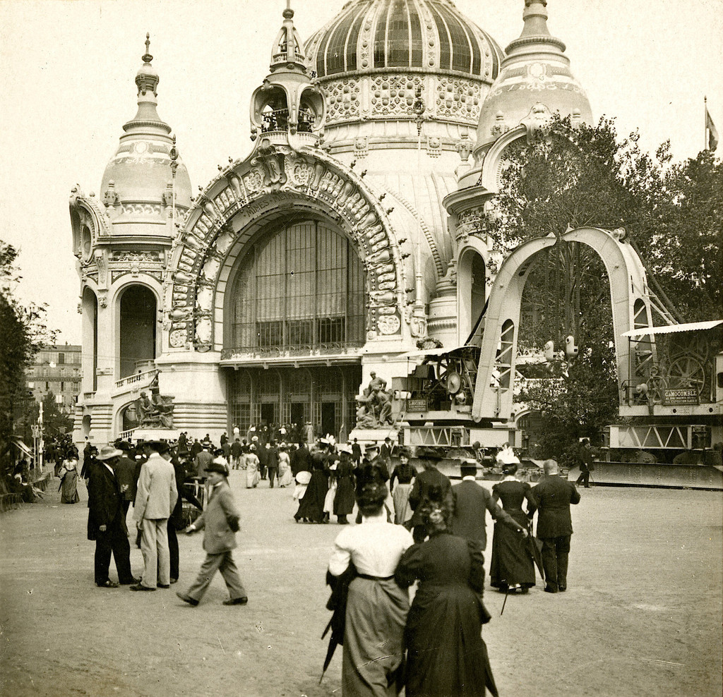 Exposition Universelle de 1900: le palais des Mines et de la Métallurgie