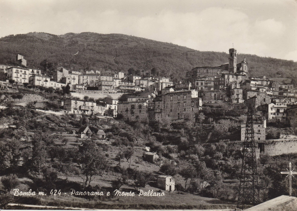 Bomba, Panorama e Monte Pallano