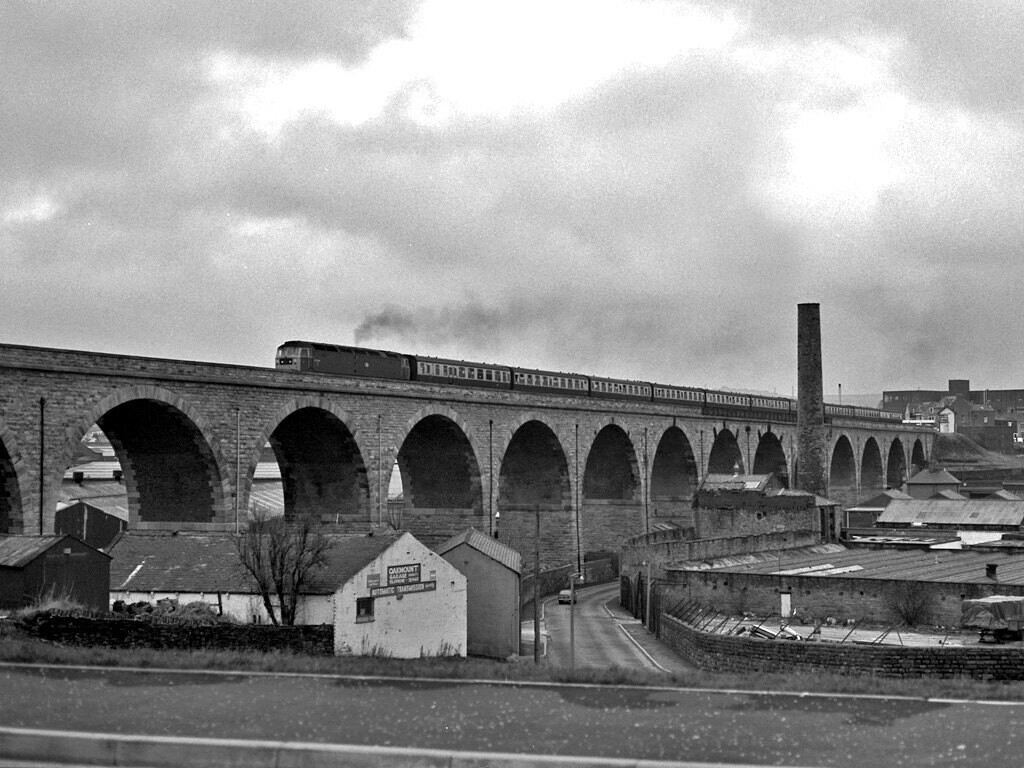 Burnley railway viaduct