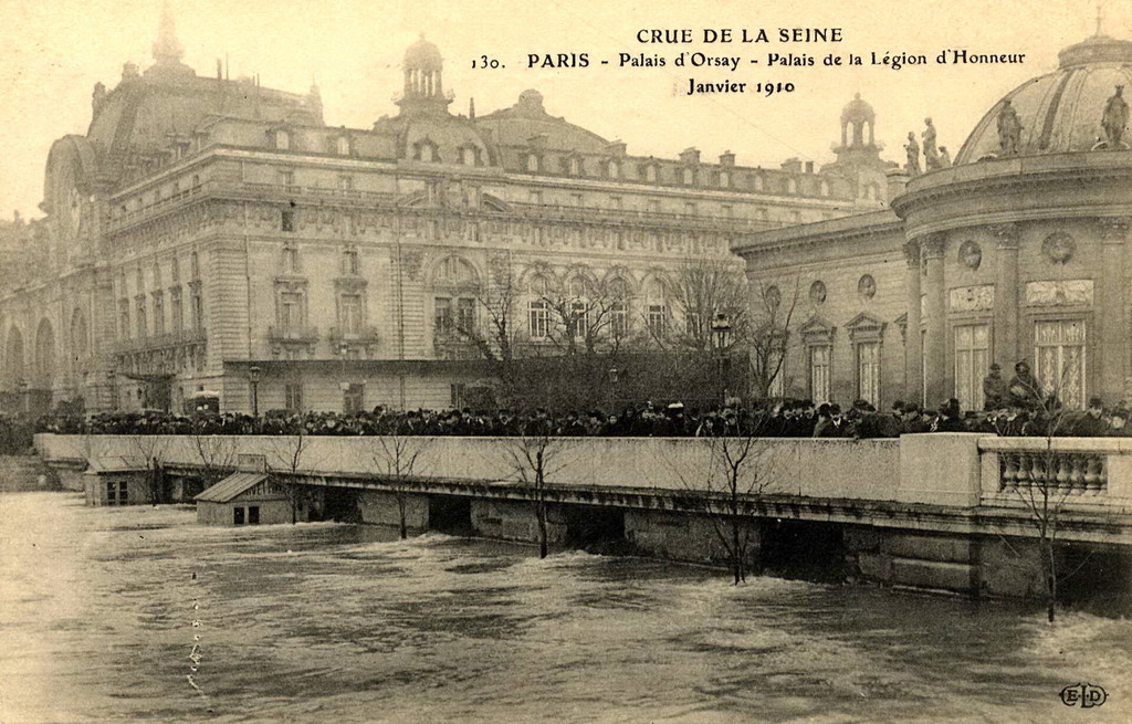 Paris. Flood 1910