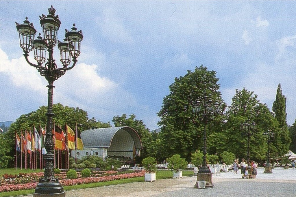 Baden Baden. Ein Park