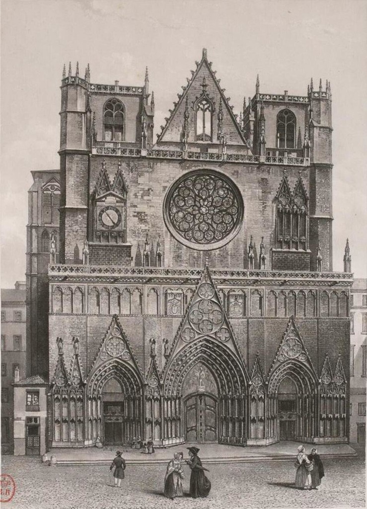 Lyon - La cathédrale Saint-Jean-Baptiste
