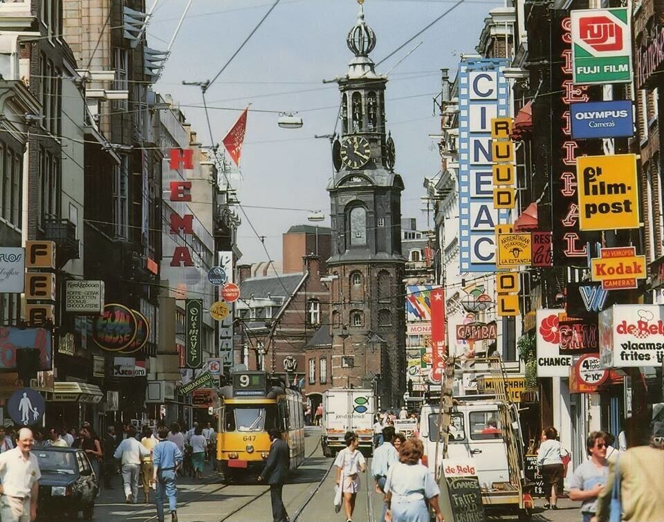 Reguliersbreestraat, 1988