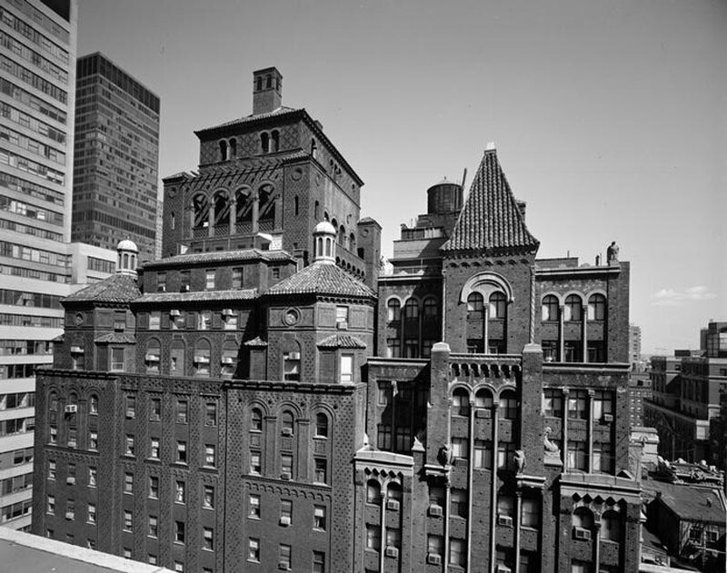 Rooftops of Jolly Hotel Madison Towers, 22 East 38th Street, NY