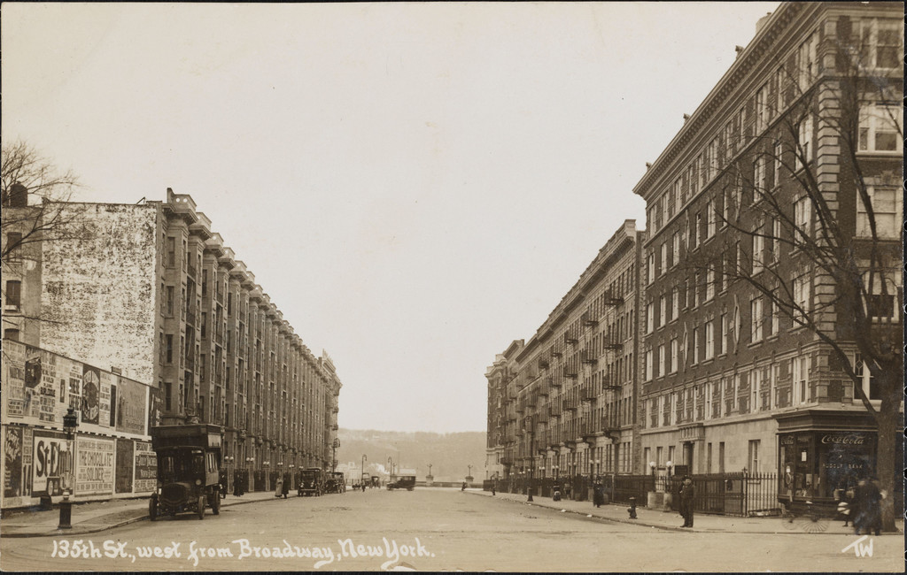135th Street, west from Broadway
