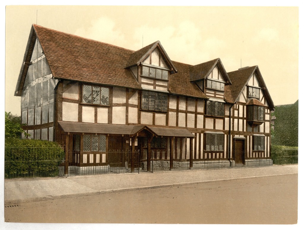 Shakespeare's birthplace. Stratford-on-Avon