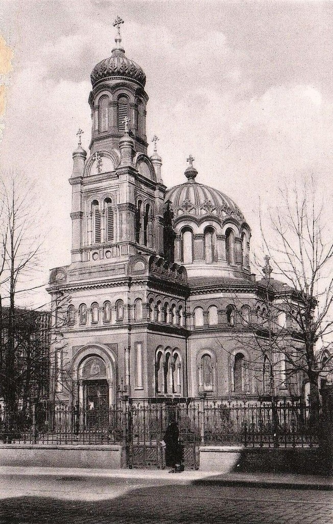 Cerkiew św. Aleksandra Newskiego podczas okupacji