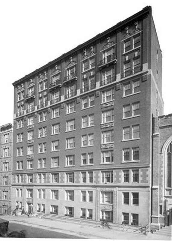 605-611 West 114th Street. Heathcote Hall Apartment House.