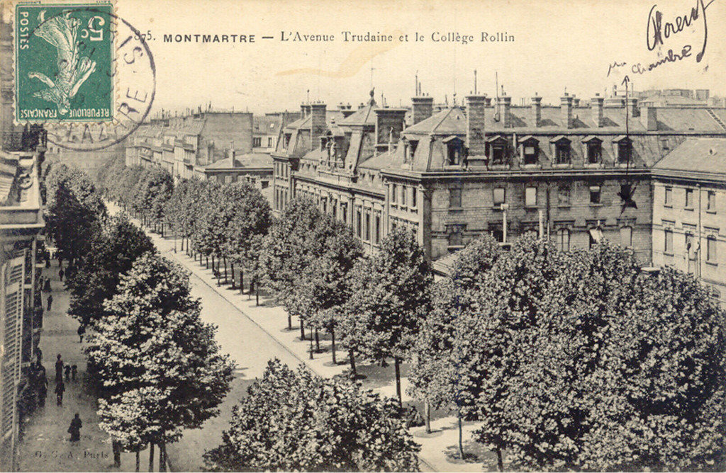 L'Avenue Trudaine et le Collège Rollin