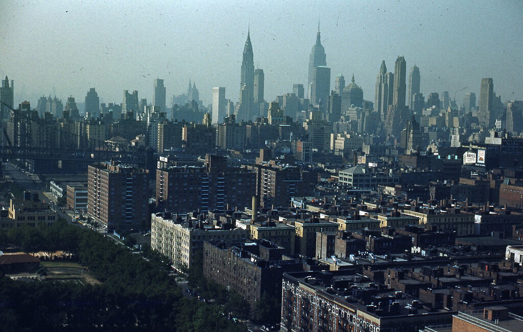New York Skyline from E 68th
