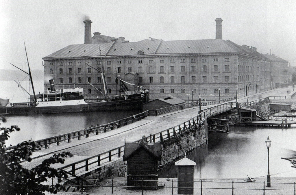 Eldkvarn på Kungsholmen med Nya Kungsholmsgron