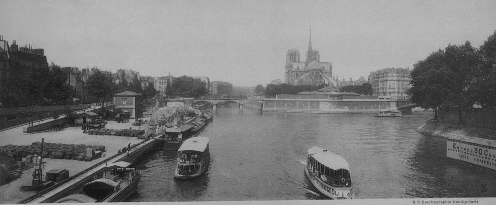 La Seine - Chevet de Notre-Dame
