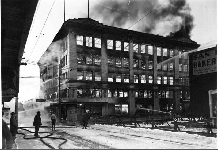 Goldstein Building fire