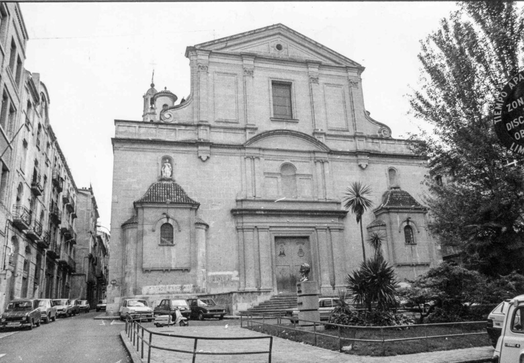 Iglesia de Santa María en els anys 80