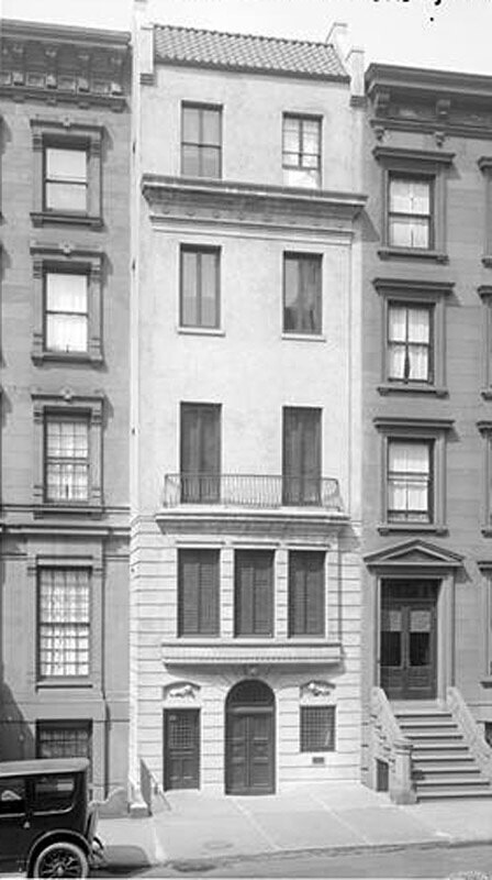 23 East 83rd Street. Mr. St. Phalle residence
