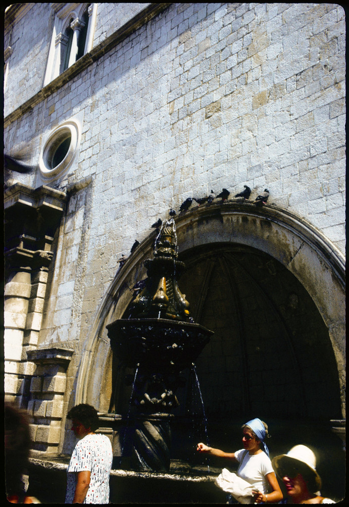 Dubrovnik. Mala Onofrijeva fontana