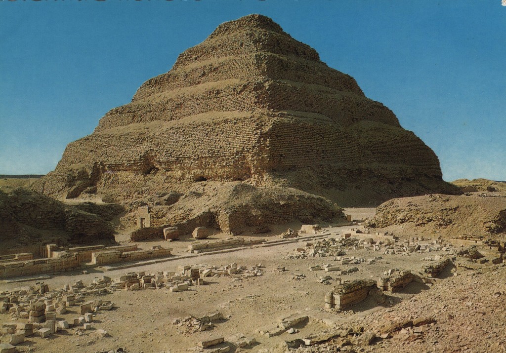 Djoser's pyramid at Saqqara
