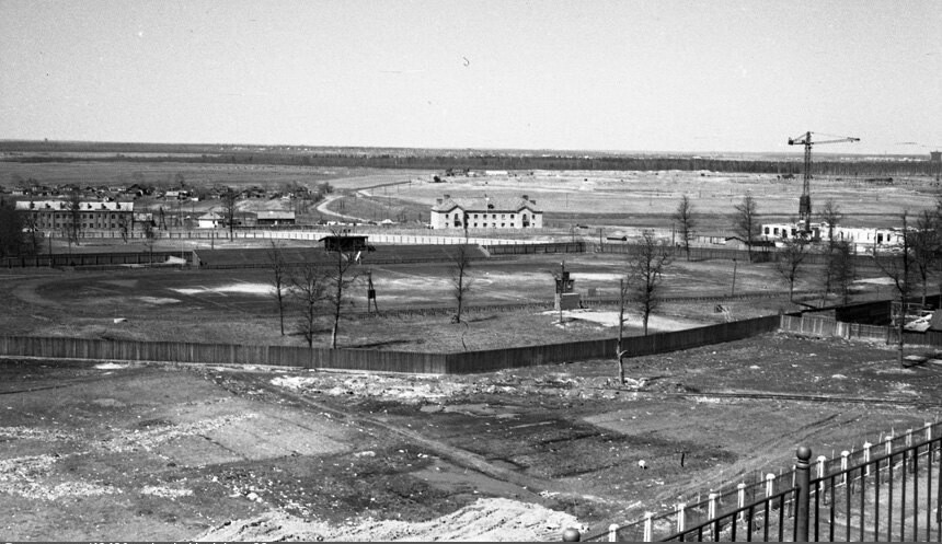 Вид с крыши школы nº41 Северной железной дороги