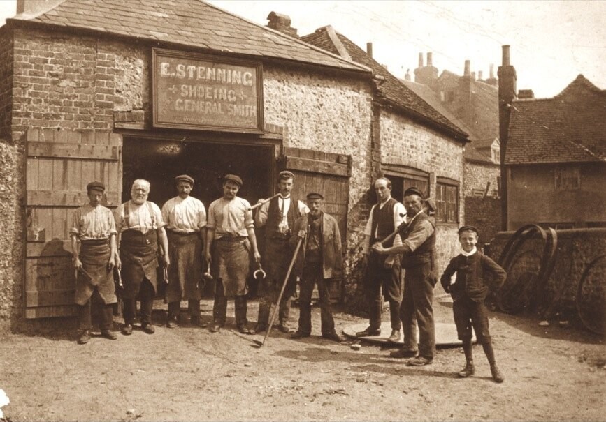 The Forge (Forge House - Ernie Stenning’s smithy), Vicarage Lane