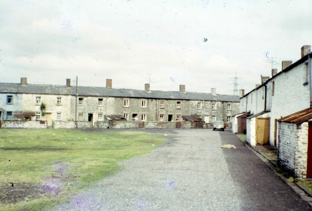 General view of terraced houses