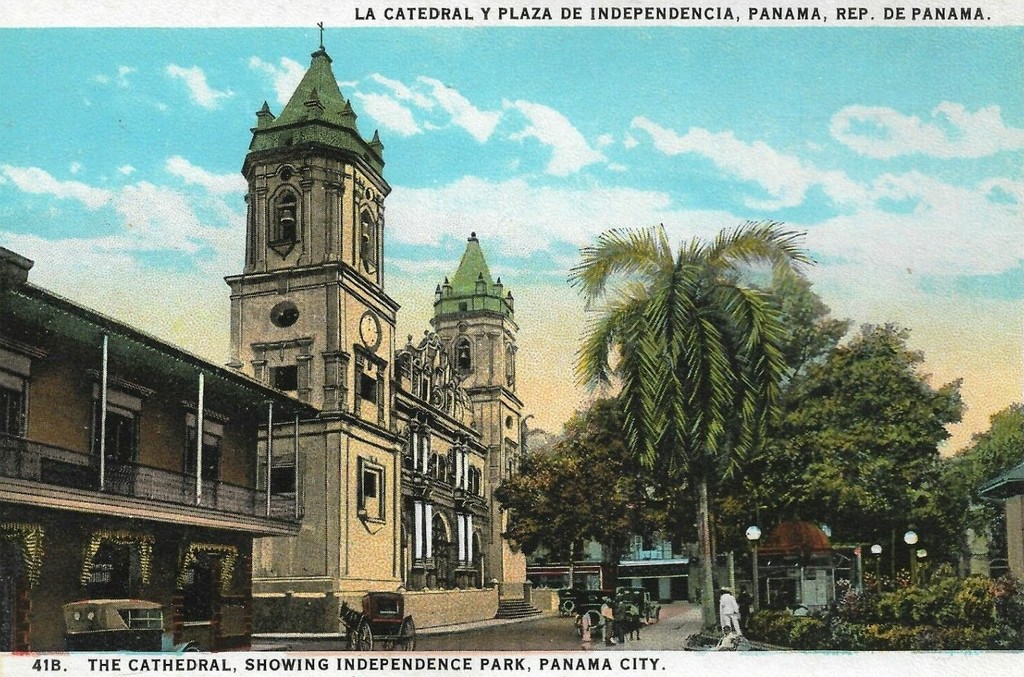 Ciudad de Panamá. Catedral Metropolitana. Plaza Catedral