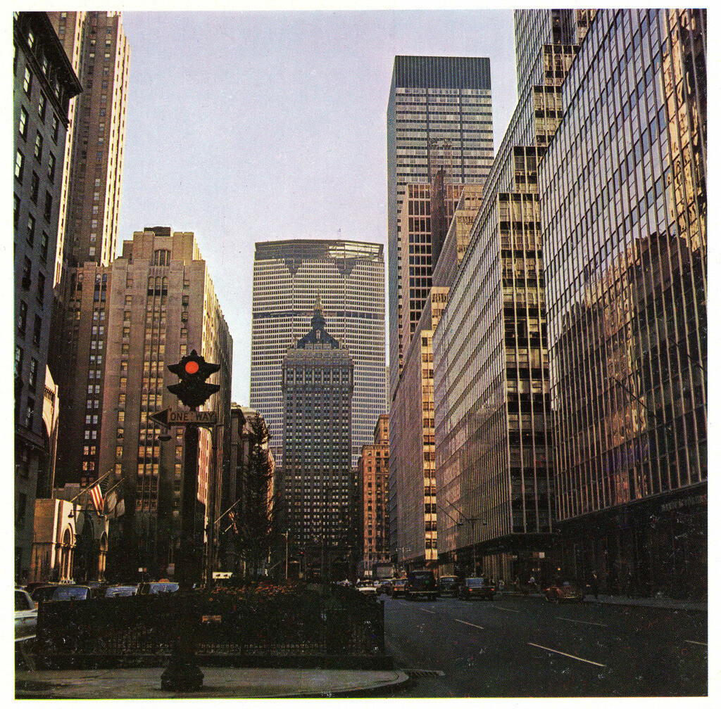 Park Avenue from 52nd Street 1962