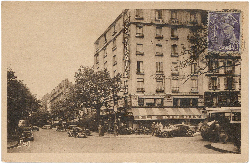 Avenue Gambetta et Place Gambetta
