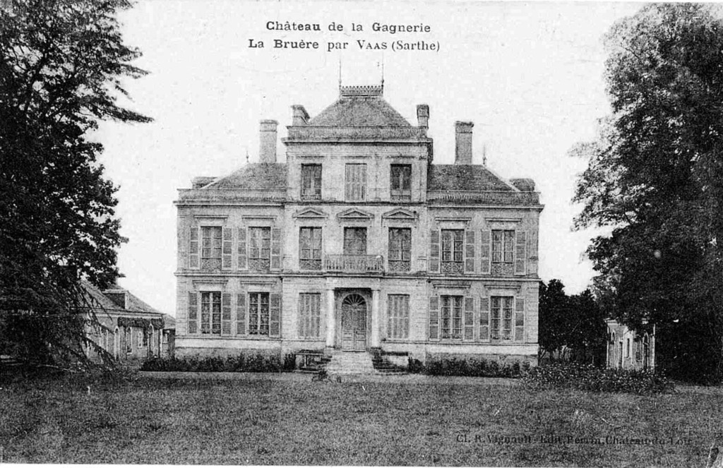 Château de la Gagnerie. La Bruère par Vaas