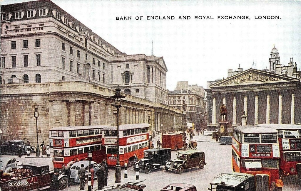 Bank of England. Royal Exchange