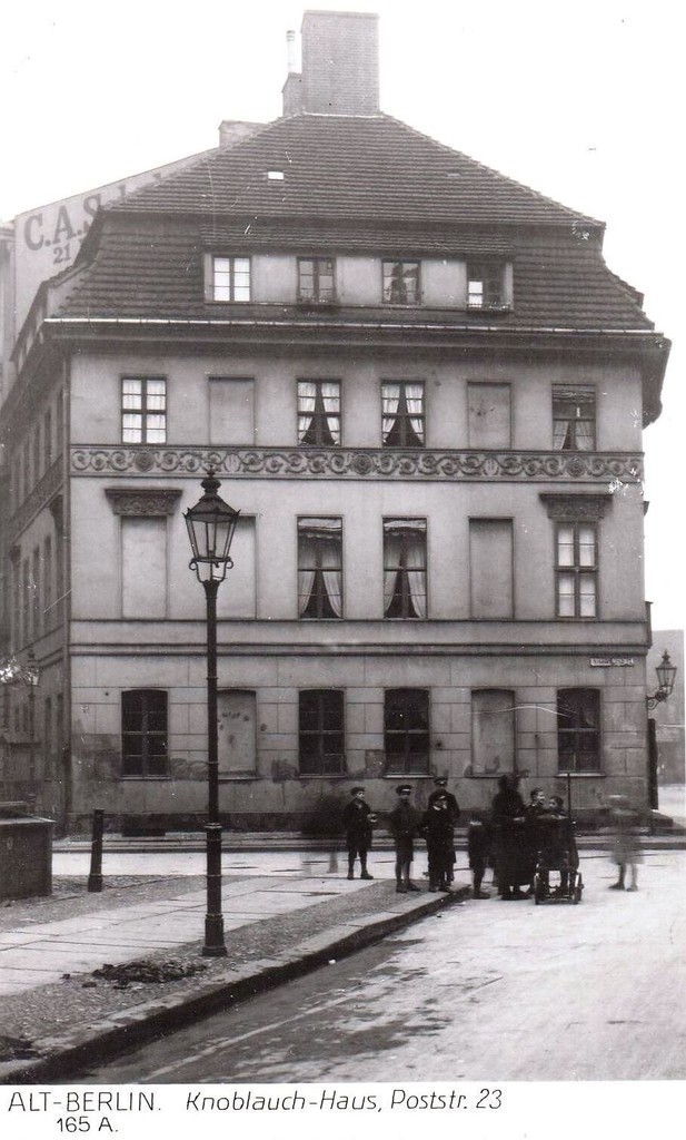 Poststraße 23: Knoblauchhaus