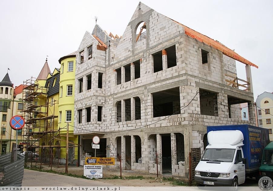 New buildings in Głogów