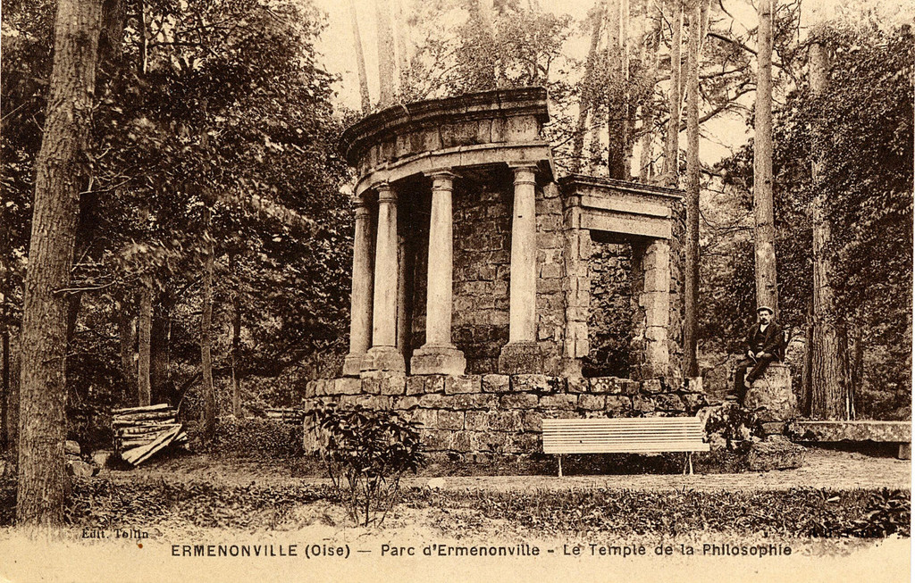 Oise, Ermenonville: temple de la Philosophie