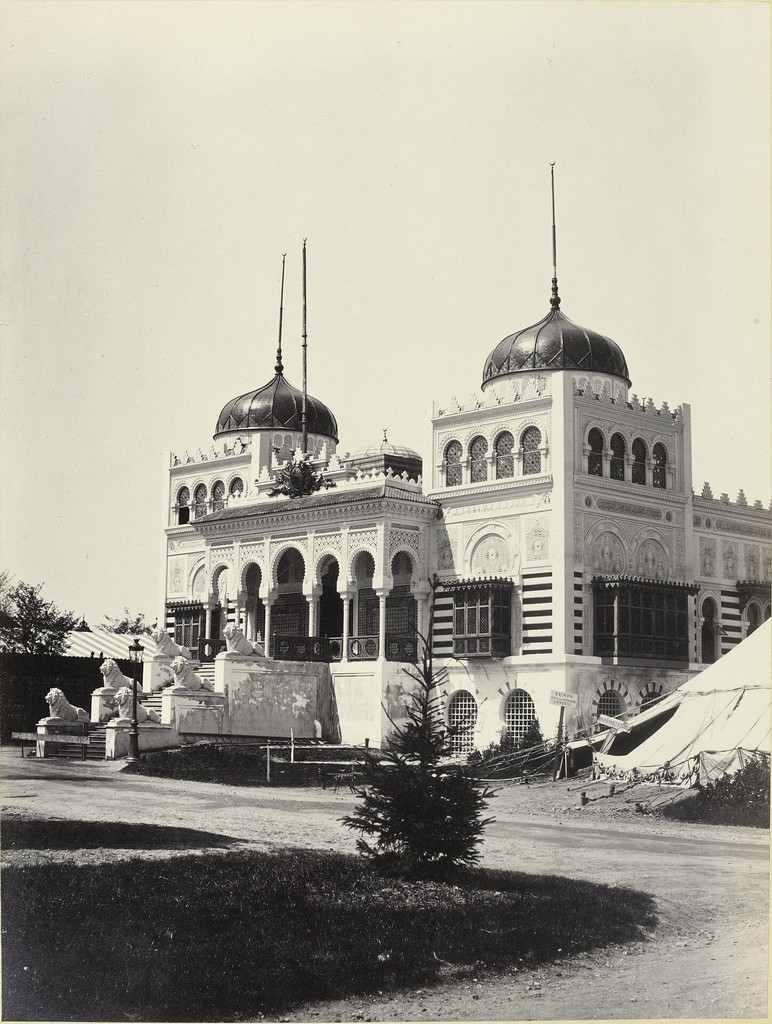 Exposition Universelle de 1867. Parc Orient: palais du Bey de Tunis