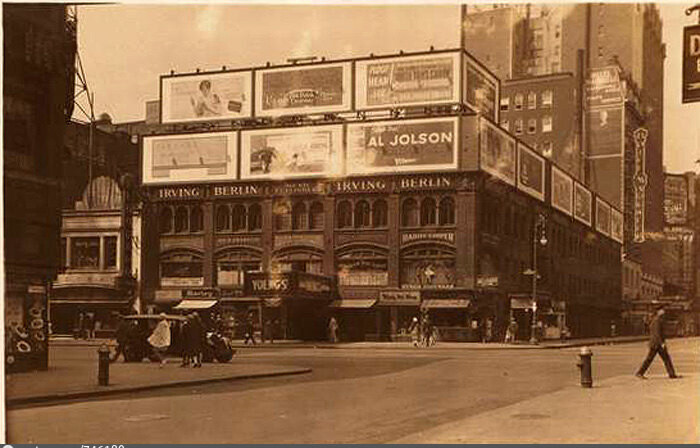 Broadway at the S.W. corner of 49th Street. September 9, 1928