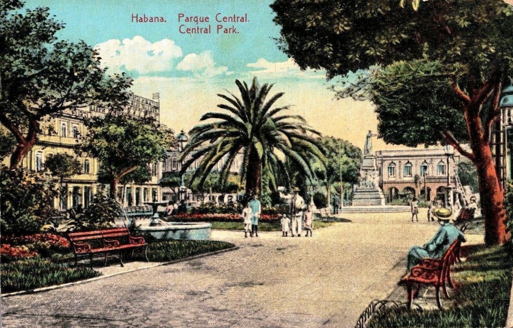 Parque Central y Estatua de José Martí