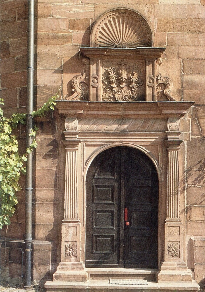 Renaissance-Portal des Steinheim Schloss