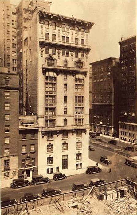 12 story building (No. 540) at the N. W. corner of 61st Street