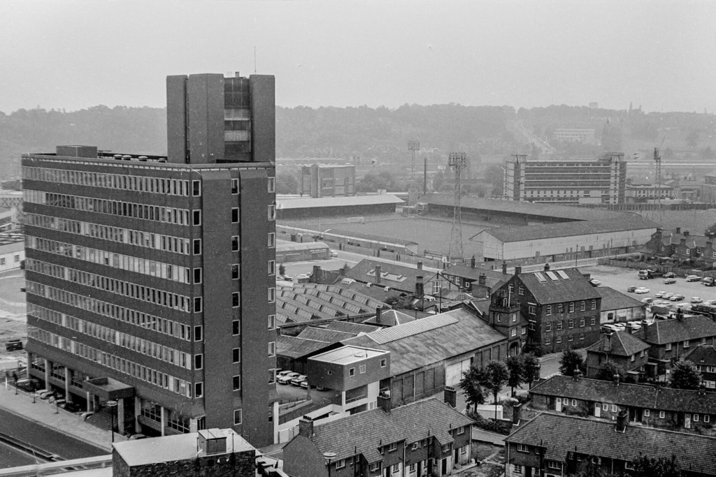 Looking over Ipswich from Civic Centre