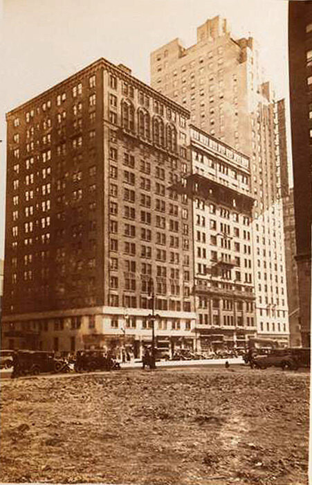 Seventh Avenue, east side, from 56th to 55th Streets, of Hotel Grenoble