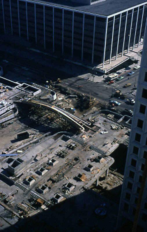 Los Angeles Mall construction