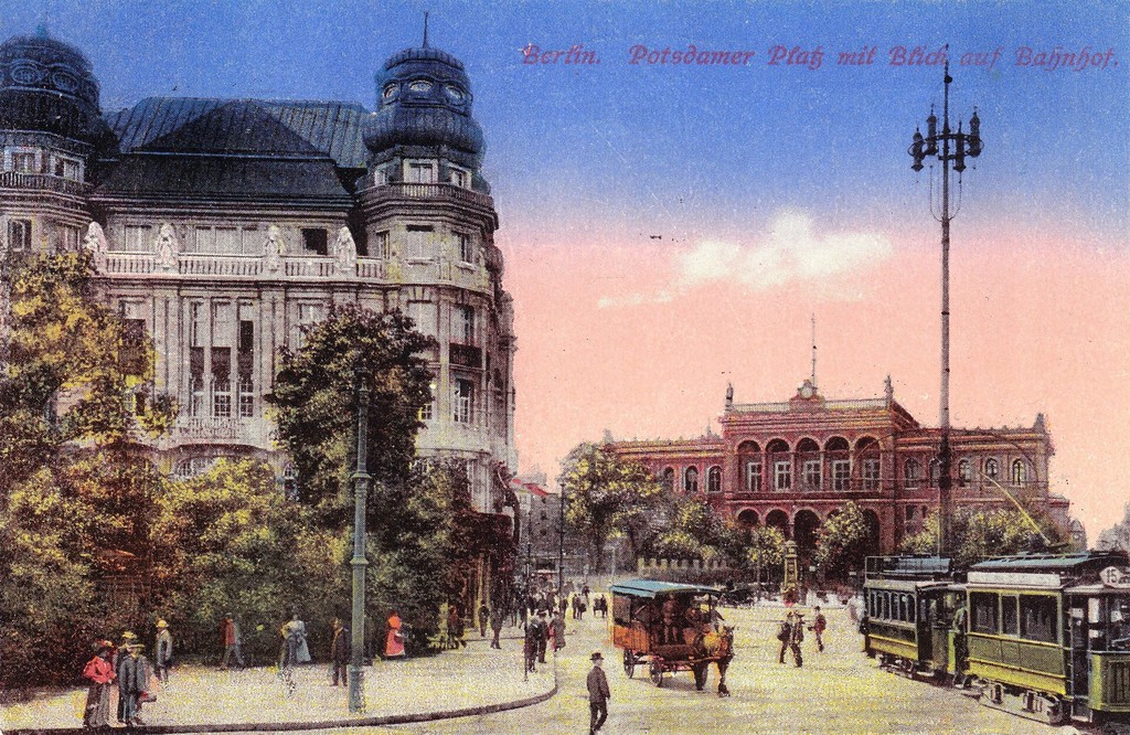 Potsdamer Platz und Potsdamer Bahnhof