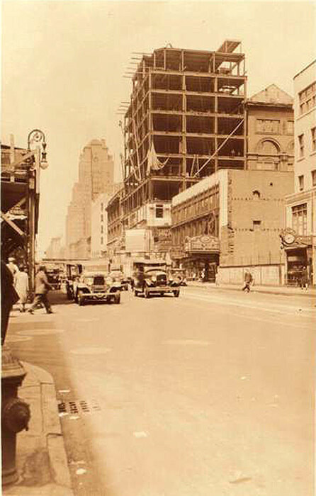 Lexington Avenue, east side, north from S. W. corner of 58th Street