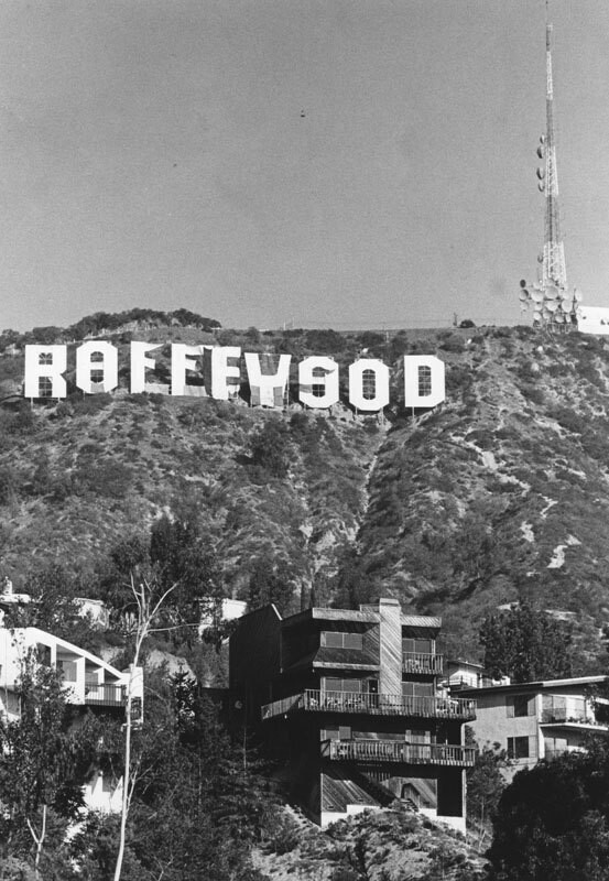Pranksters change Hollywood sign
