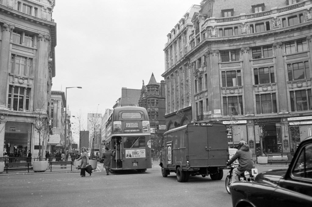 Oxford Circus, view to east