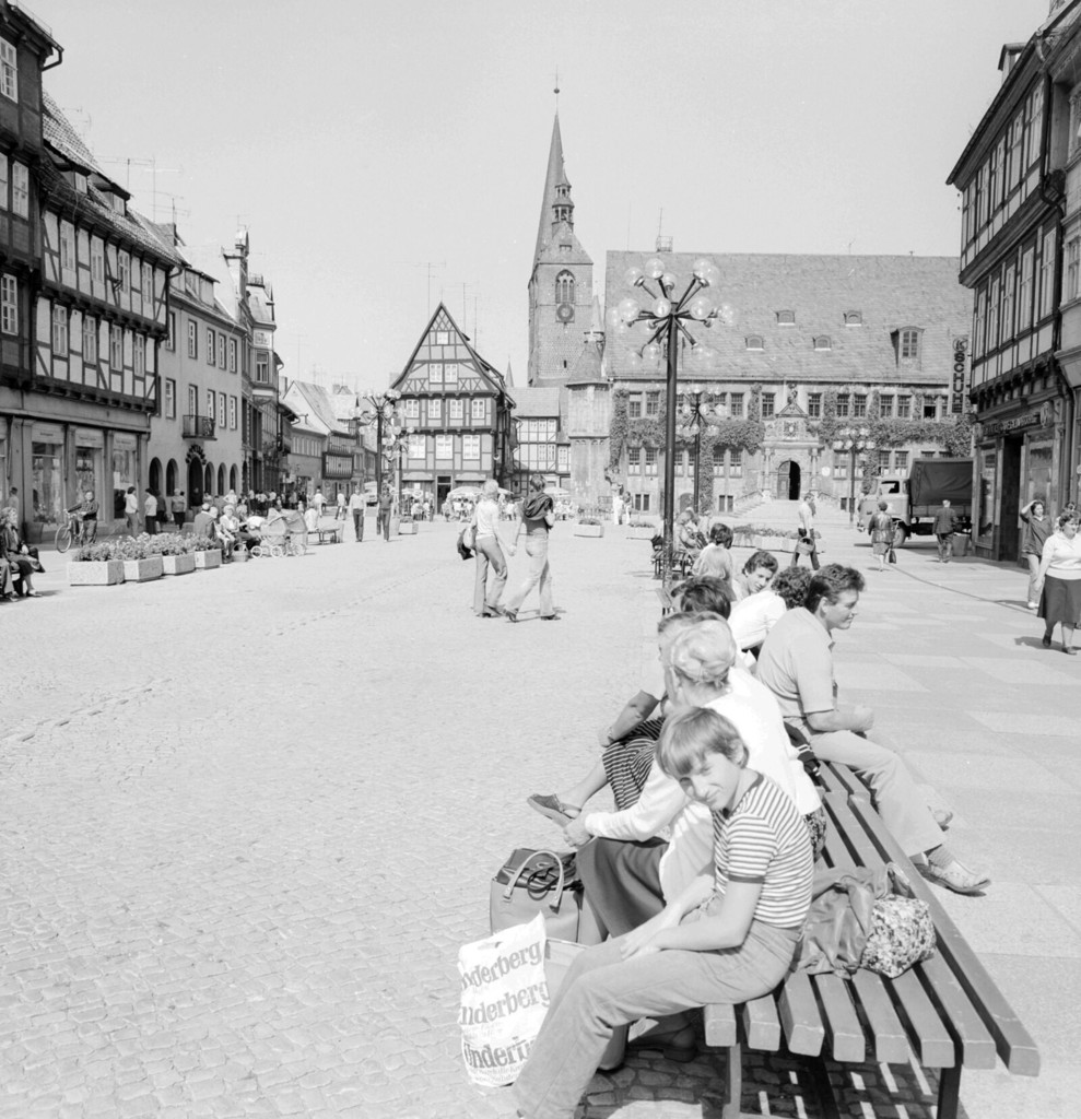 Altstadt am Markt in Quedlinburg